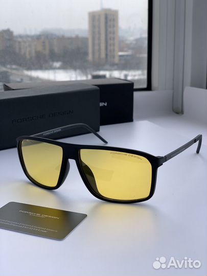 Очки Porsche Design желтые поляризационные