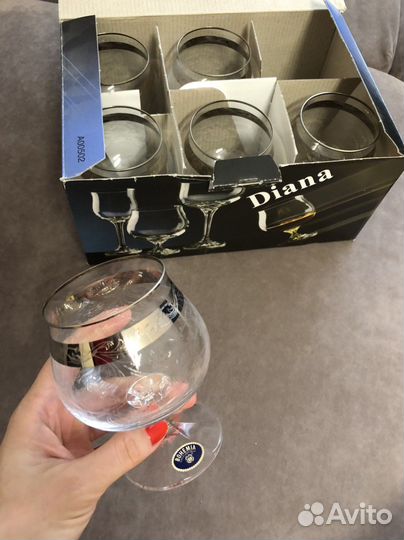 Бокалы и рюмки Bohemia