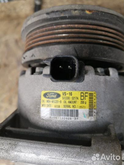 Компрессор кондиционера Ford Focus 3 хетчбэк 2.0