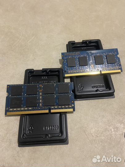 Оперативная память ddr3 для ноутбука 4gb 2gb