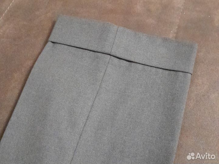 Брюки школьные серые
