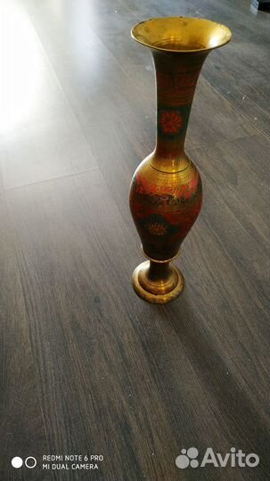 Ваза винтажная Индия старинная