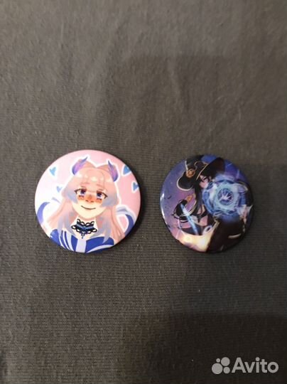 Значки аниме,геншин