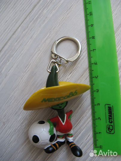 Талисман Чемпионата Мира по футболу 1986 брелок