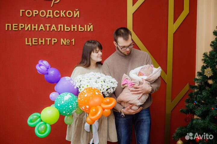 Комплект на выписку для девочки