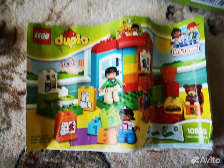 Конструктор lego duplo
