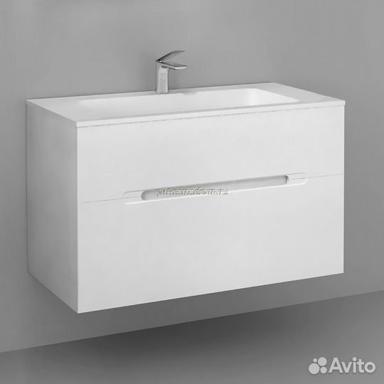 Jorno Mоl.01.97/P/W Тумба Modul 100, белая подвесная