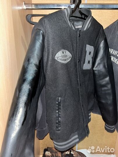 Бомбер мужской(мотокуртка)