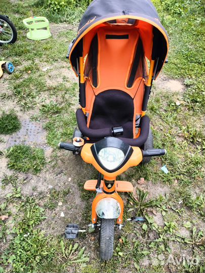 Велосипед детский с ручкой