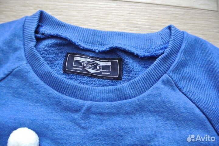 Новогодний свитшот Next 98-104cm