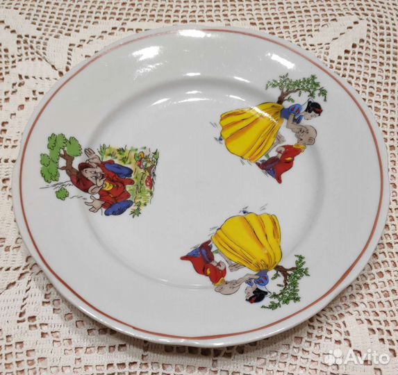 Детская тарелка СССР