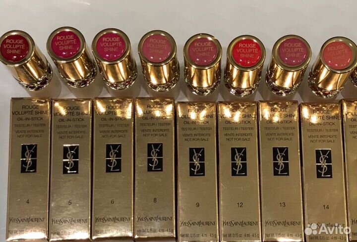 YSL rouge volupte shine помада бальзам