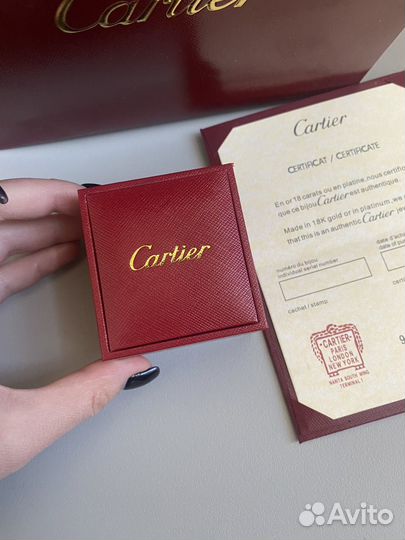 Cartier кольцо