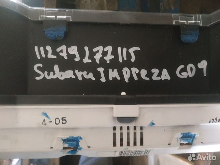 Щиток приборов Subaru Impreza