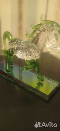 Статуэтка Лошадка стекло