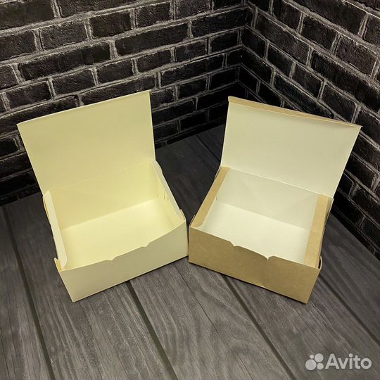 Коробка для пирожных и кондитерских изделий