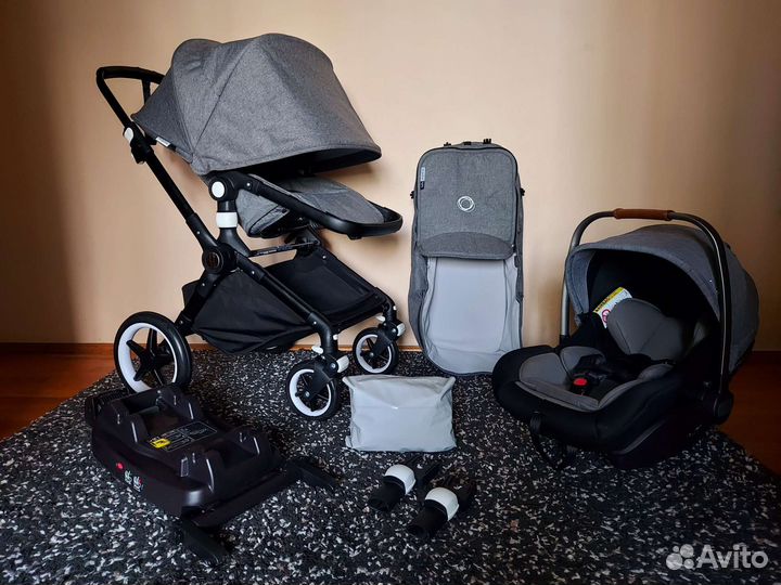 Bugaboo Lunx Black Melange 4/1 (в идеале)