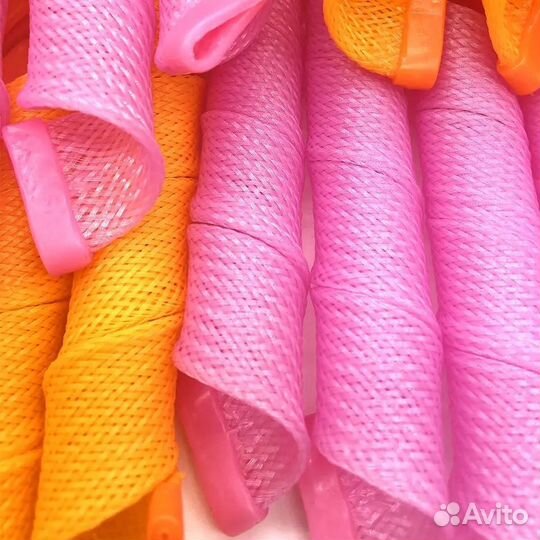 Бигуди спиральки 50 см 30 штук