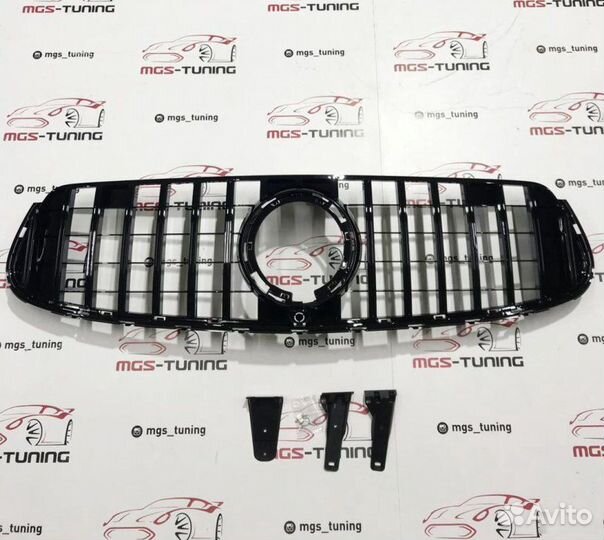 Решетка Mercedes GLC-Coupe C253 GT Black 2019+