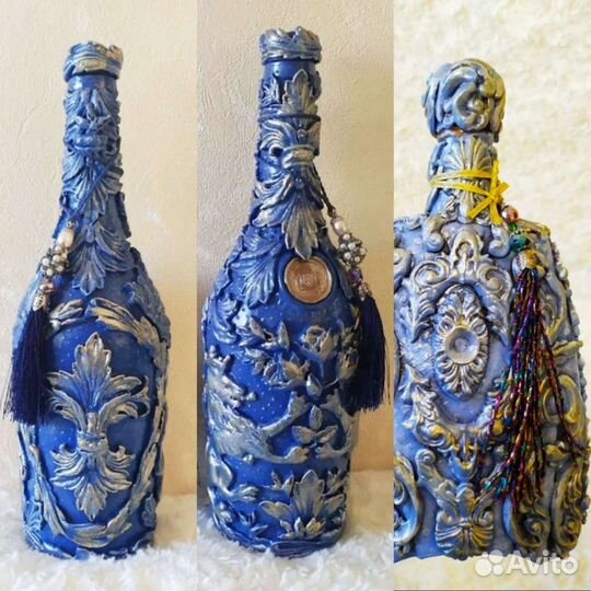 Сувенирное оформление бутылки