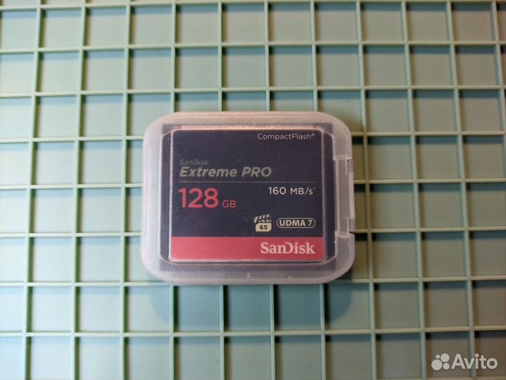 Карта памяти CompactFlash CF 128 GB