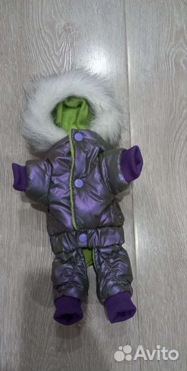Зимний комбинезон для маленьких собак (мини)