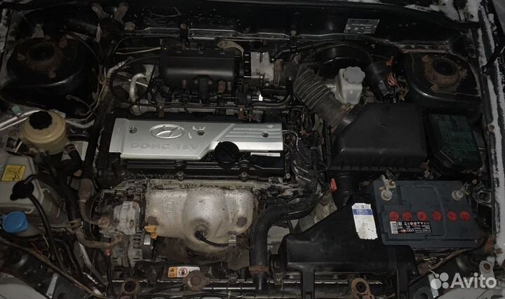 Двигатель hyundai accent 1.5л g4ec