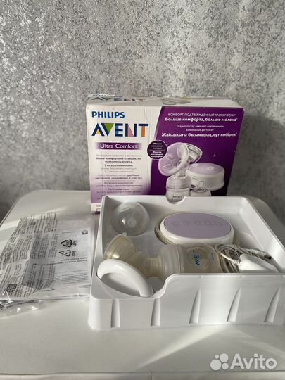 Молокоотсос Avent электрический