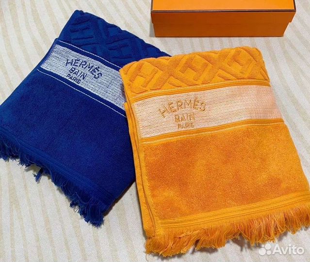 Полотенце Hermes пляжное большое