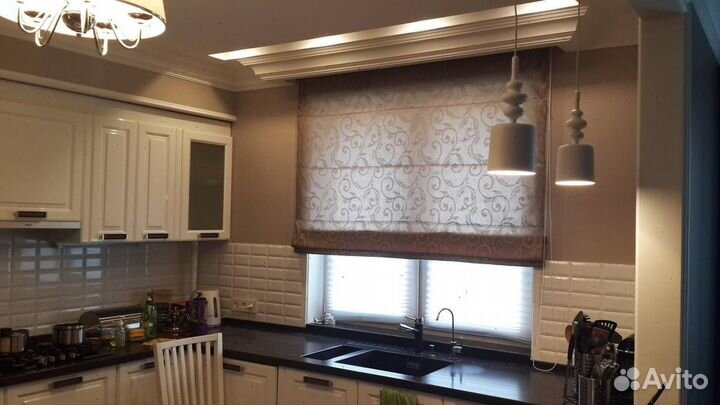 Римские шторы. Замер, доставка, монтаж