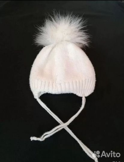 Шапка Зимняя Детская Для Новорожденных