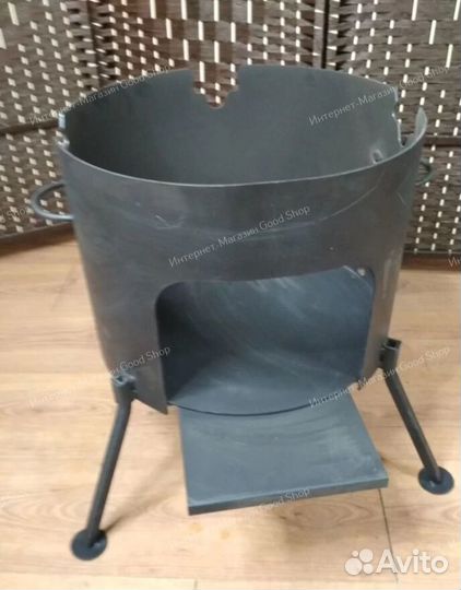 Печь под казан 440 мм (под казан 16-22л) сталь 3мм