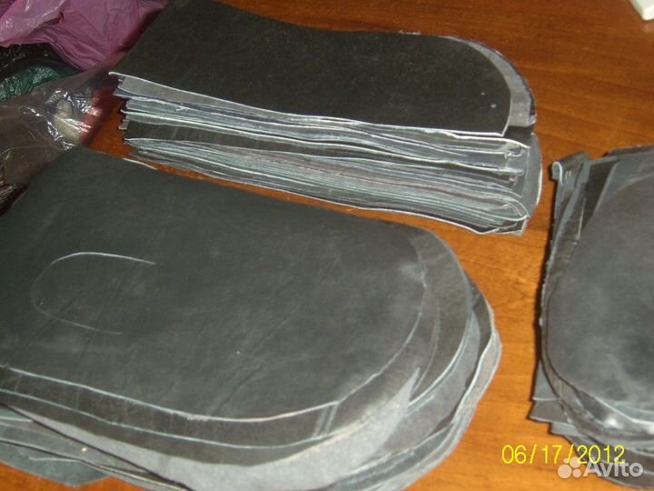 Кусочки кожи для рукоделия