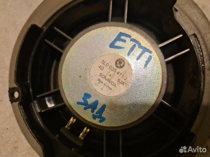 Динамик задний Skoda Yeti 2011