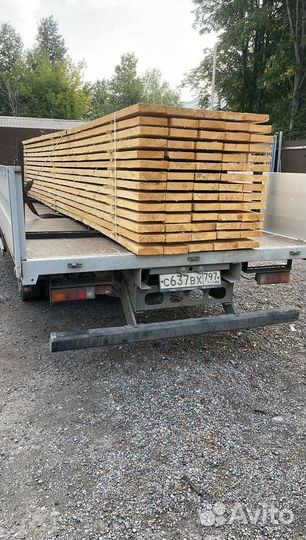 Доска обрезная 40х100х6000мм с доставкой