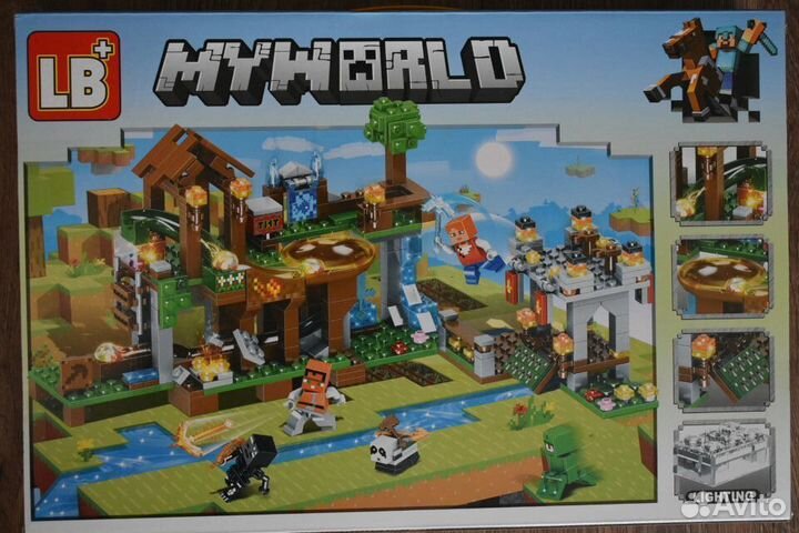 Новый конструктор Майнкрафт, аналог lego