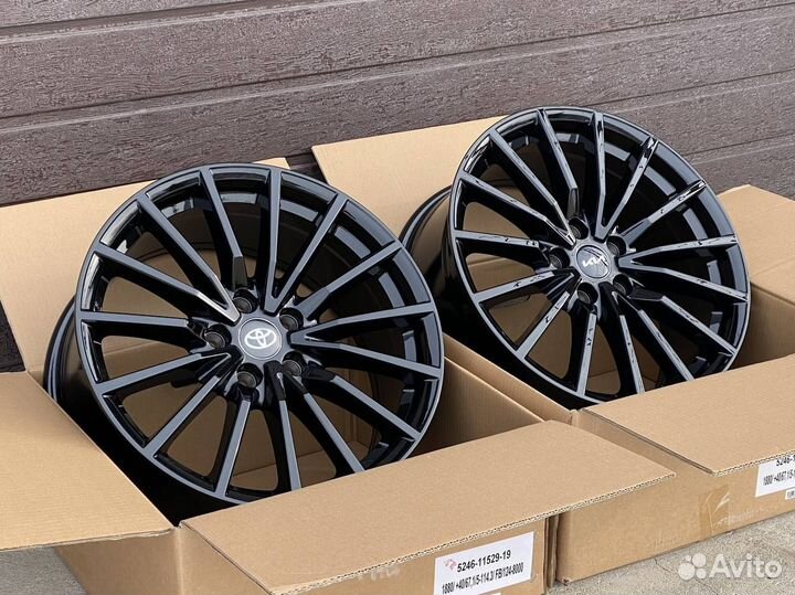 Литые Диски 124 R19 5*114.3 FF Black