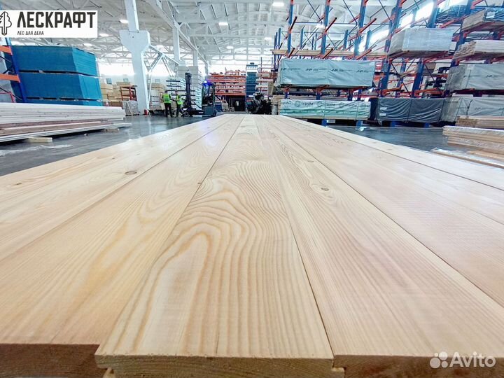 Доска пола 27*141*4000 мм сорт C лиственница