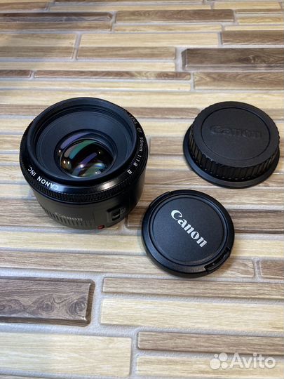 Объектив canon 50mm 1 8