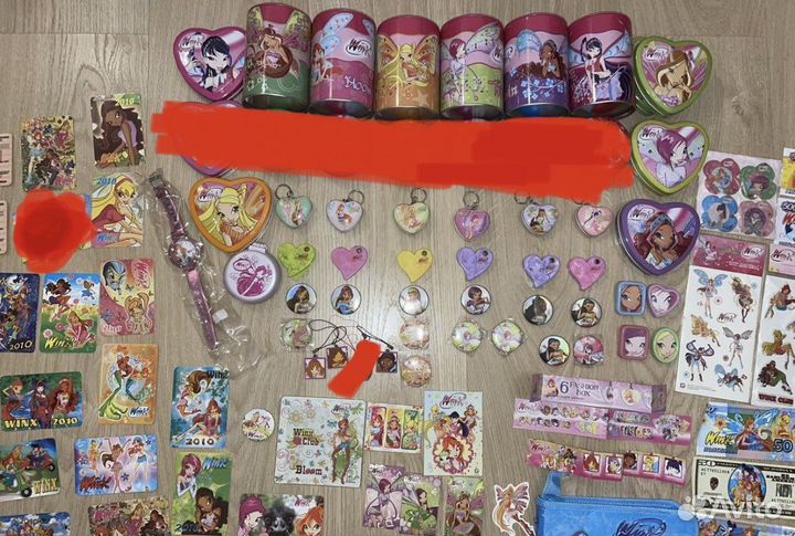 Вещи Винкс winx club коллекция брелки, баночки др