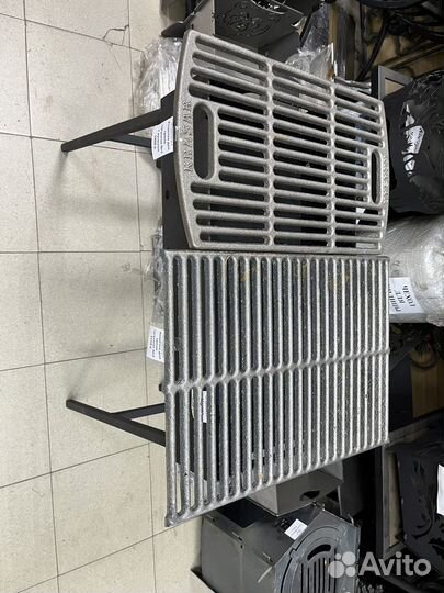 Чугунная решетка гриль