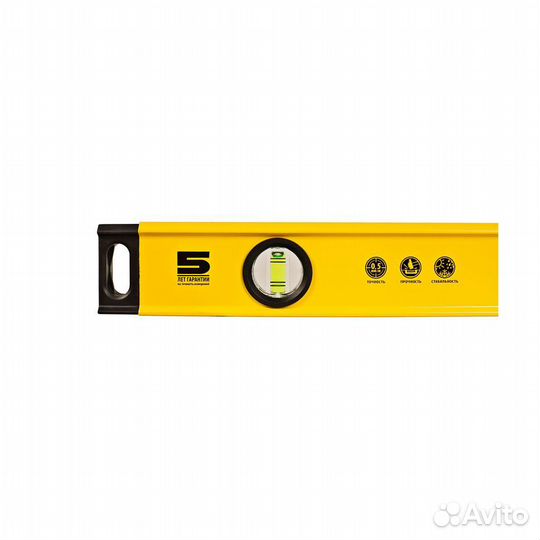 Уровень 600мм 2 колбы, фрезерованный, точность 0.5мм/м hanskonner HK2015-03-0600 (shuft)