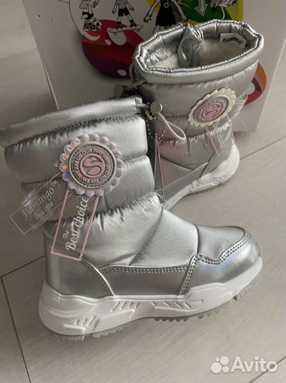 Дутики для девочки, сапоги для девочки