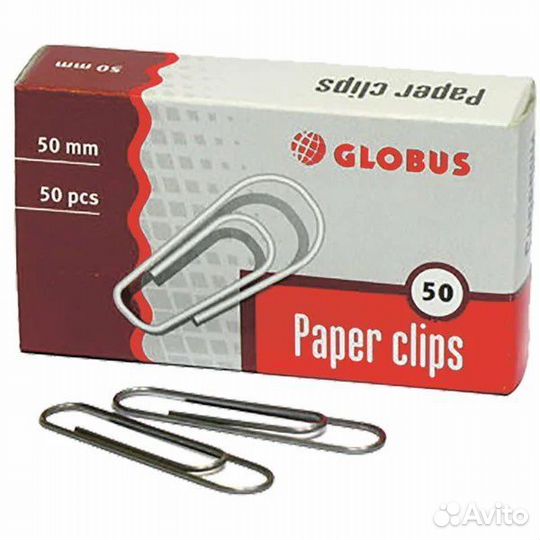 Скобы для степлера и канцелярские скрепки