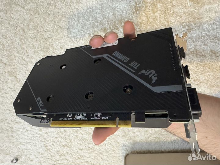 Видеокарта GeForce GTX 1660 Ti TUF Gaming EVO 6 GB