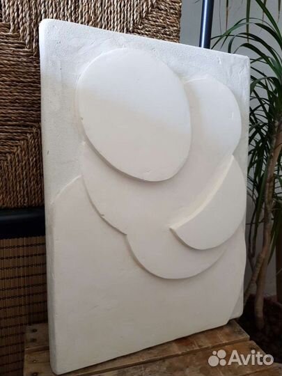 Гипсовое панно, барельеф, лепнина