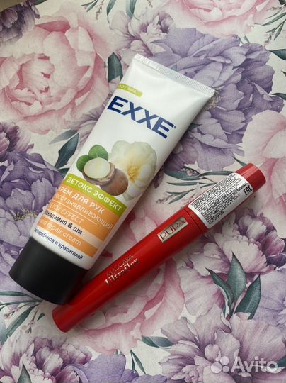 Тушь для ресниц Pupa и крем для рук