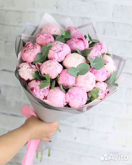 Пионы Букет пионов