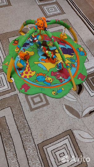 Развивающий игровой коврик 0+
