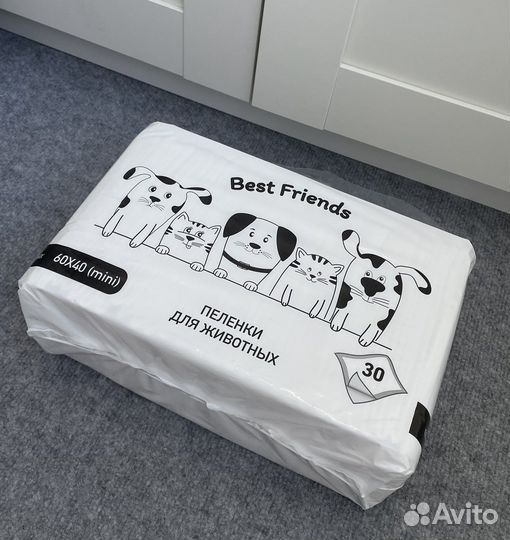 Пеленки одноразовые для животных 30 шт